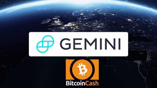 Криптовалютная биржа Gemini добавит поддержку Bitcoin Cash cryptowiki.ru