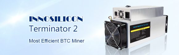 Компания Innosilicon анонсировала Terminator 2 Bitcoin ASIC Miner cryptowiki.ru