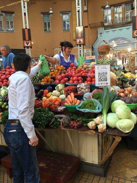 На рынке в Киеве овощи и фрукты продают за криптовалюту cryptowiki.ru