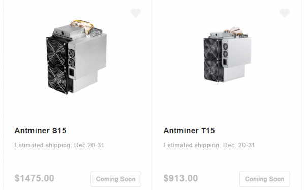 Стала известна цена новых Antminer S15 и T15 на базе 7-нм чипов cryptowiki.ru