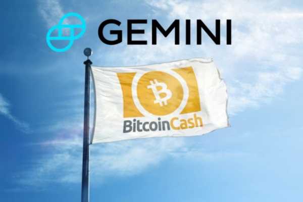 Bitcoin Cash будет добавлен на криптовалютную биржу Gemini cryptowiki.ru