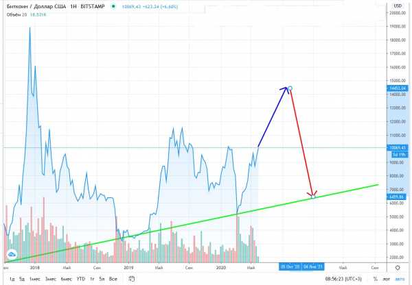 Прогноз на курс Bitcoin: монета подорожает до $11 200 к 9 июня cryptowiki.ru