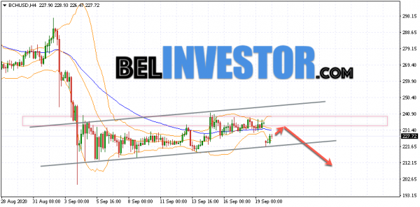 Bitcoin Cash BCH/USD прогноз на сегодня 21 сентября 2020 cryptowiki.ru