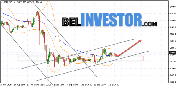 Bitcoin Cash BCH/USD прогноз на сегодня 17 сентября 2020 cryptowiki.ru