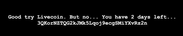 У взломанной биржи Livecoin потребовали биткоины cryptowiki.ru