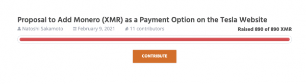 Сообщество Monero призвало Илона Маска добавить XMR для оплаты Tesla cryptowiki.ru