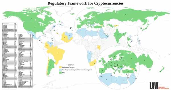 Отчет: более 50 стран ввели ограничения для криптовалют cryptowiki.ru
